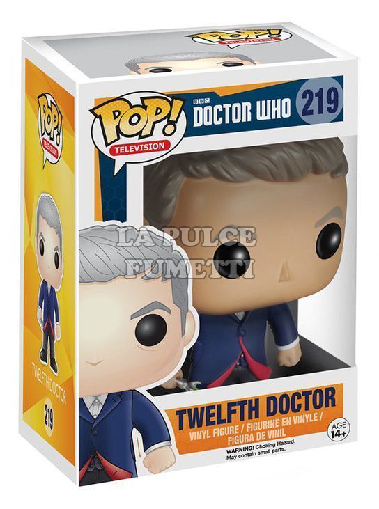 DOCTOR WHO: TWELFTH DOCTOR - VINYL FIGURE #   219 - POP FUNKO 